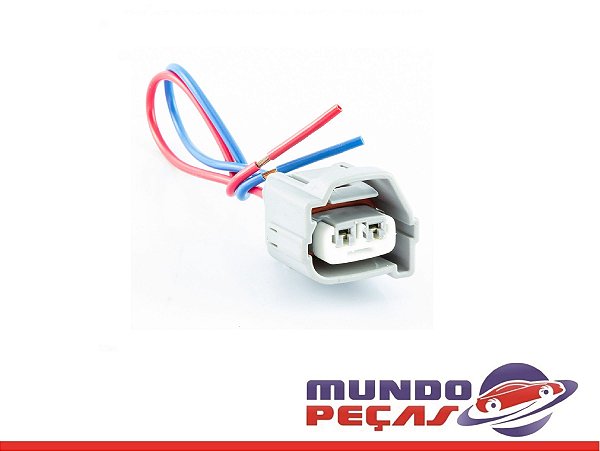 Chicote Bobina de Ignição Linha Toyota - 2 Vias - Fêmea