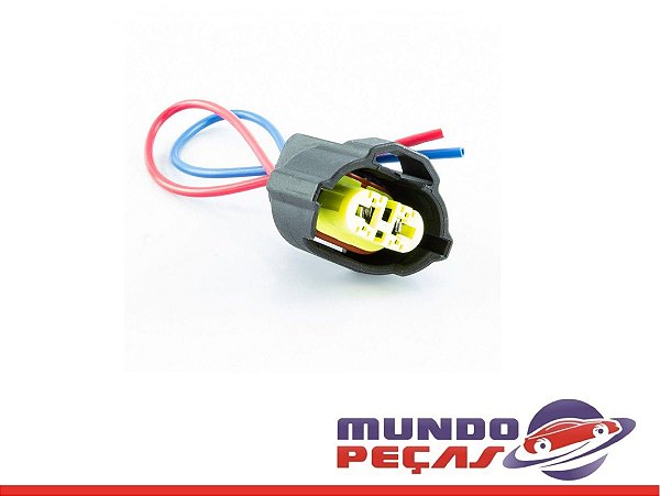 Chicote de Lâmpada Linha Honda - 2 Vias - Fêmea