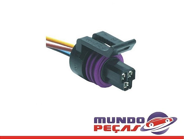 Chicote do Sensor de Posição da Borboleta Tps14059/062 7230 3 Vias - Fêmea