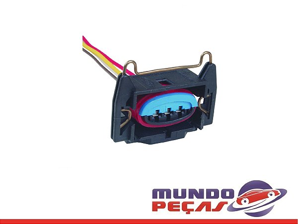 Chicote do Sensor da Borboleta Tps Ignição Fiesta/courier - 3 Vias - Fêmea