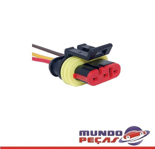 Chicote do Sensor de Diagnóstico Uno 3 Vias - Fêmea
