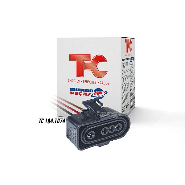 Conector Plug Chicote Sonda Lambda Gol Santana Parati Mi