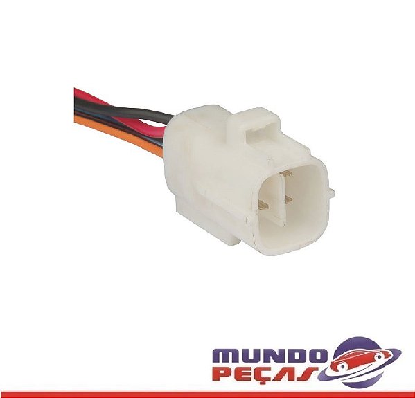 Chicote da Injeção Eletrônica - 4 Vias - Macho - Uni