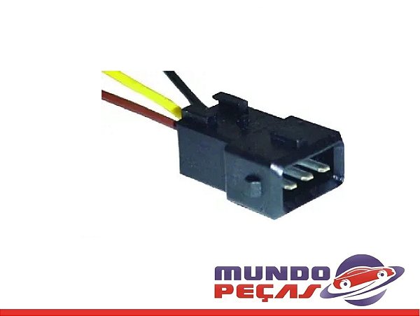 Chicote Bulldog - 3 Vias - Macho