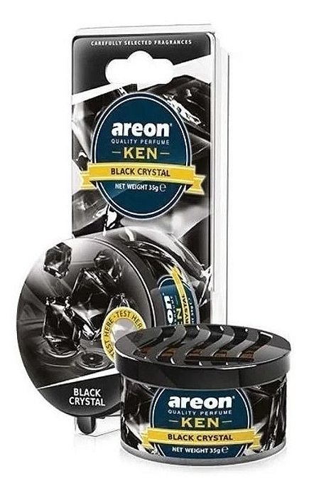 Aromatizante Carro Areon Ken Black Crystal Aroma Automotivo