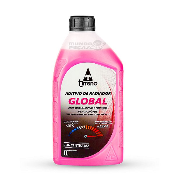 Aditivo Tirreno Concentrado Extended Life Global Rosa