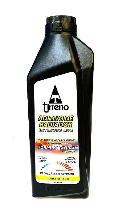 Aditivo Tirreno Concentrado Extended Life Global Amarelo