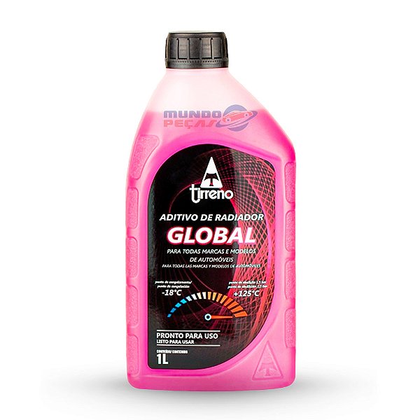 Aditivo Tirreno Pronto Uso Orgânico Global Rosa