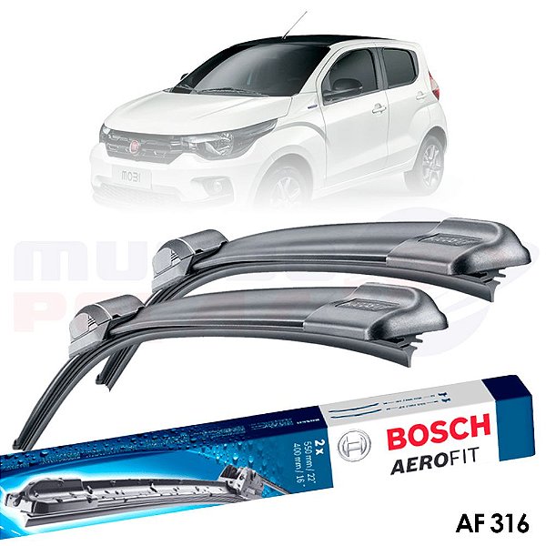 Palheta Original Bosch Aerofit Fiat Mobi 2016 2017 2018 2019