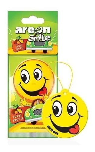 Aromatizante Automotivo Areon Smile Tutti Frutti O Melhor