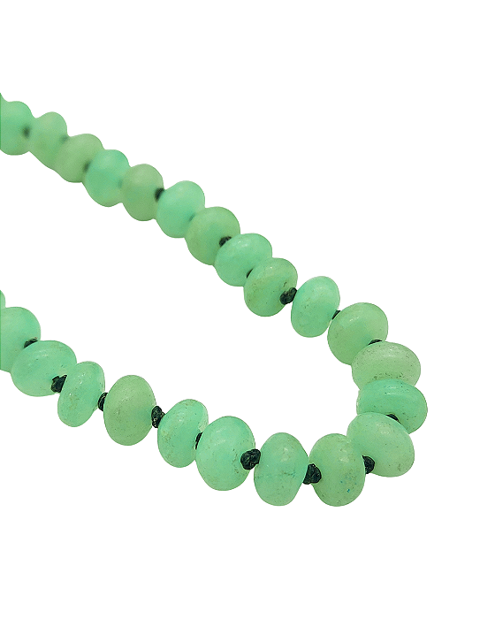 Colar de Amazonita com Fecho de Boia