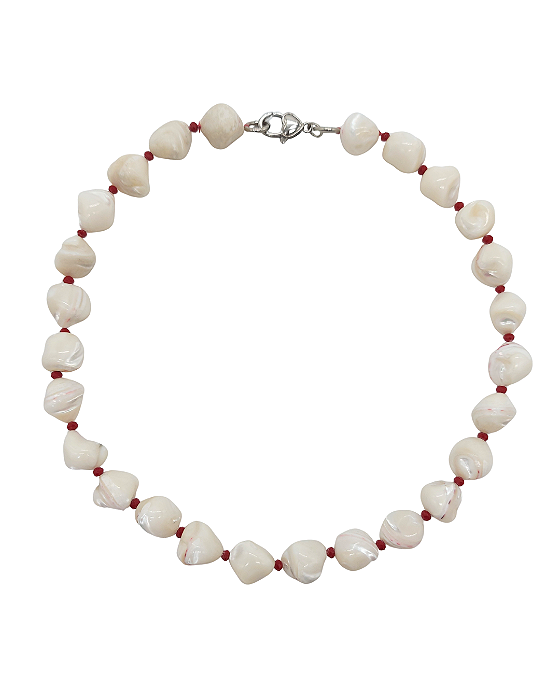 Colar de Madrepérola com Fecho Lagosta