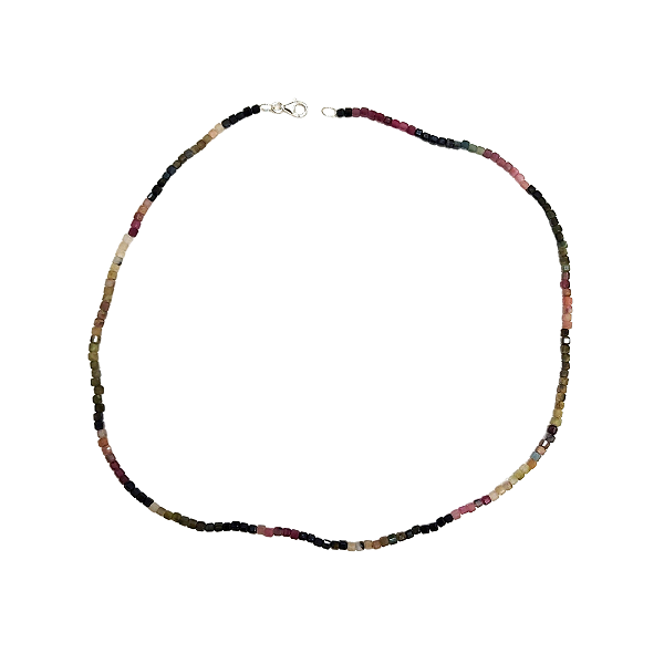 Colar 41cm Com Turmalinas