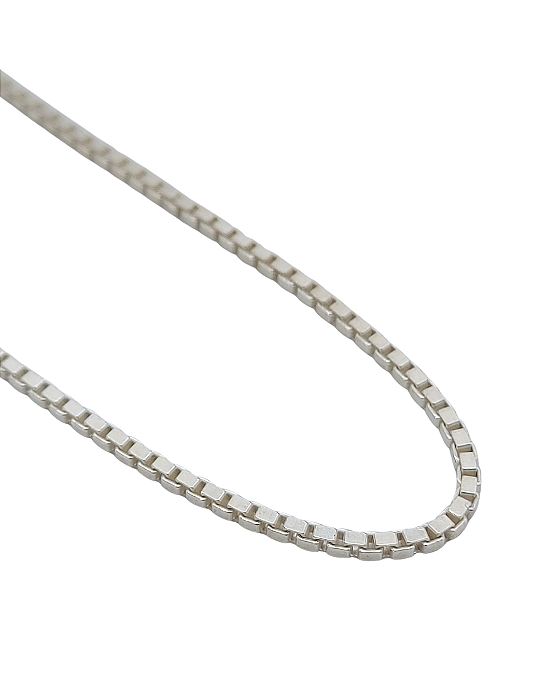 Corrente Veneziana em Prata 40cm
