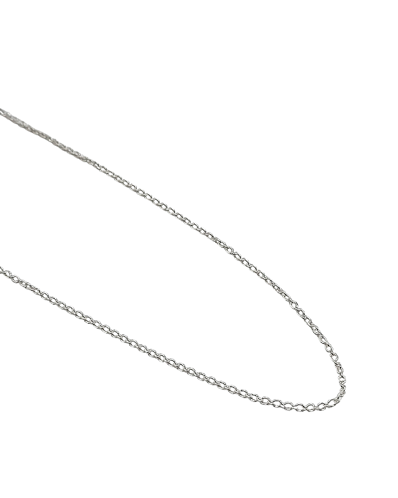Corrente Cartier em Prata 40cm