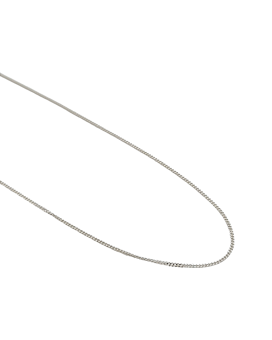 Corrente Grumet em Prata 40cm