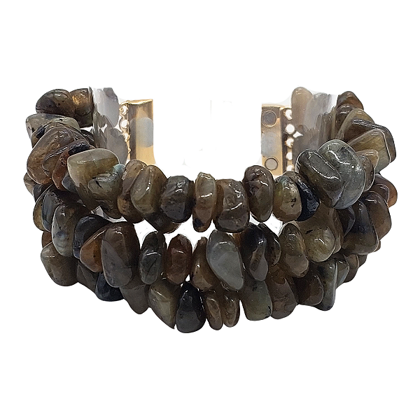 Pulseira de Fios de Labradorita