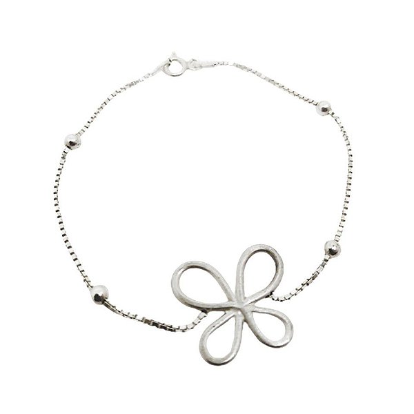 Pulseira Borboleta de Prata 925