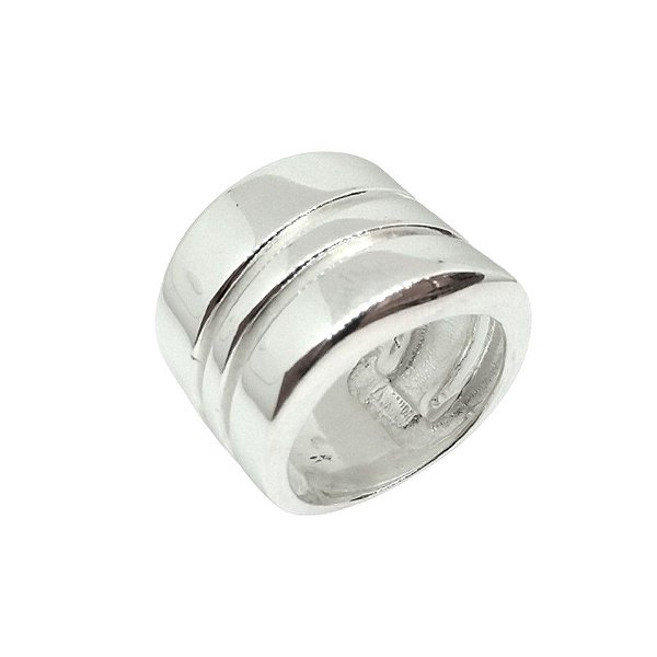 Anel de Prata 925 modelo riscos