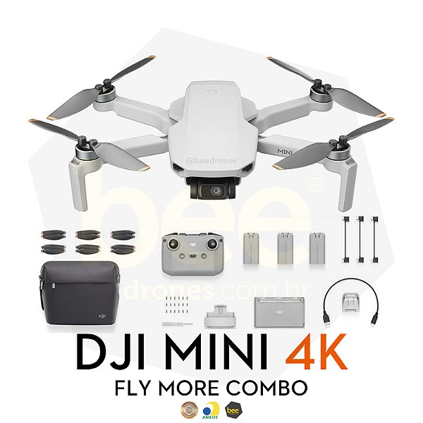 Drone DJI Mini 4K Fly More Combo (BR)
