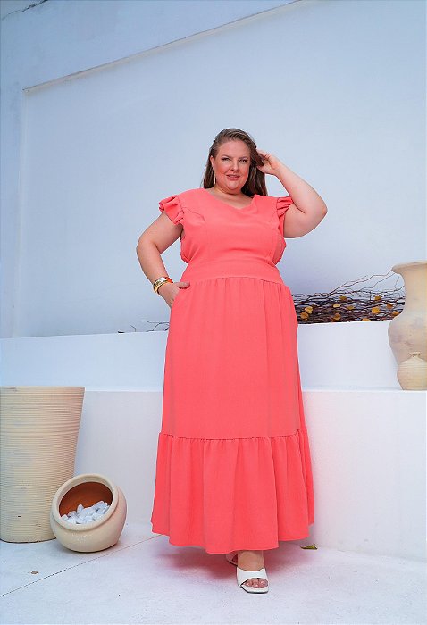 Vestido Longo Plus