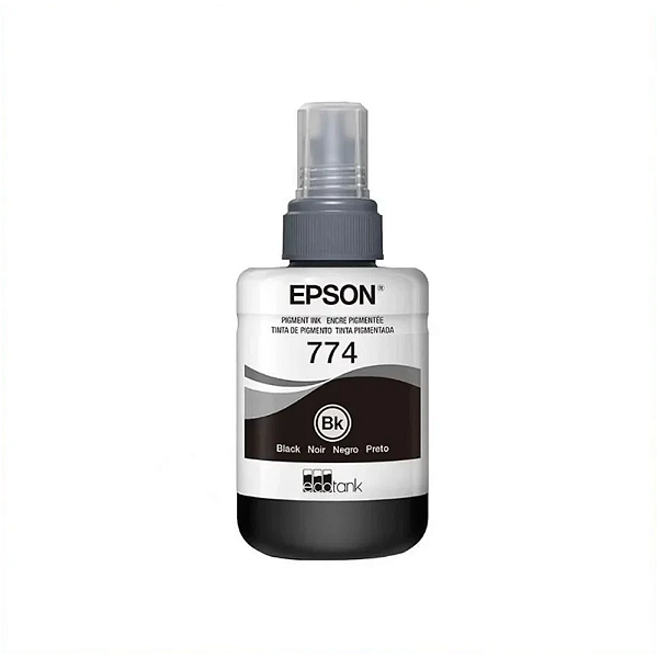 REFIL DE TINTA EPSON ORIGINAL PRETO 140ML T774120