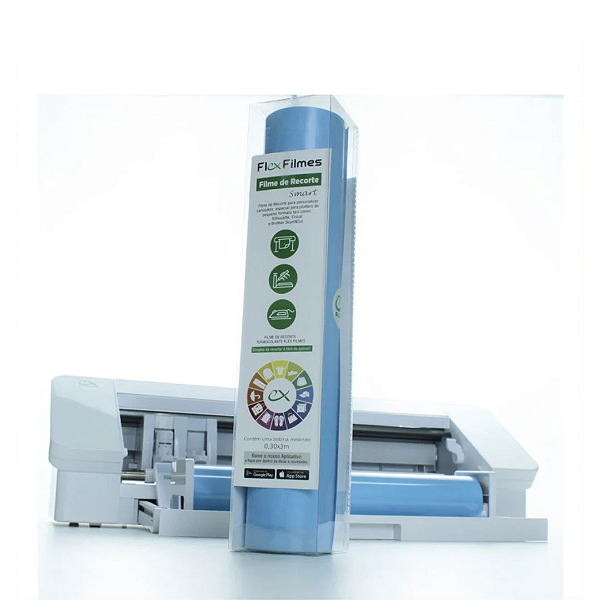 Filme De Recorte Smart Flex Cut Azul Céu 3.000mm