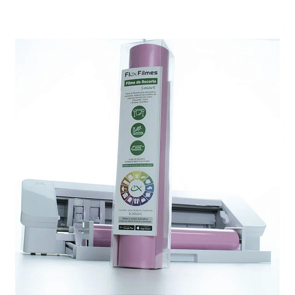 Filme De Recorte Smart Flex Cut Rosa 3.000mm