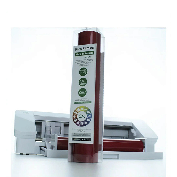 Filme De Recorte Smart Flex Cut Vermelho 3.000mm