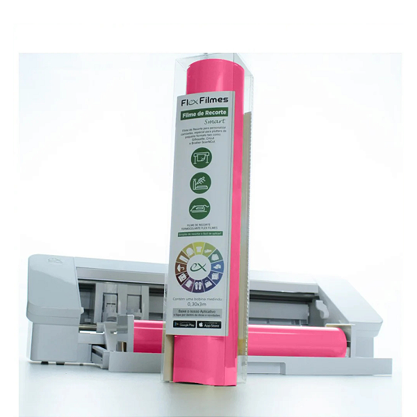 Filme De Recorte Smart Flex Cut Rosa Neon 3.000mm