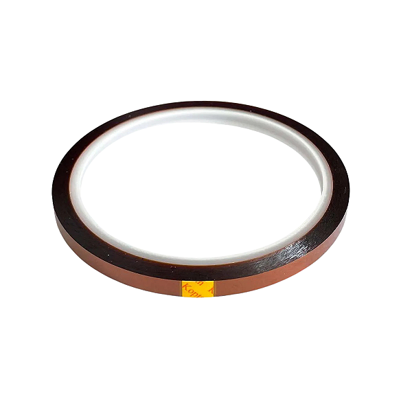 Fita Adesiva Termica - 6mm X 33m  Marrom