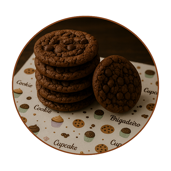 Papel Anti-Gordura Cookie Color 30X40X56 100 Folhas (Para Alimentos)