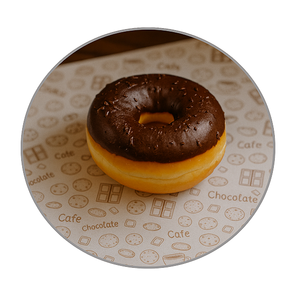 Papel Anti-Gordura Café & Cookie 40X60X56G 100 Folhas (Para Alimentos)