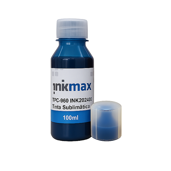 Tinta Sublimática Inkmax Cyan TPC-960 100ml