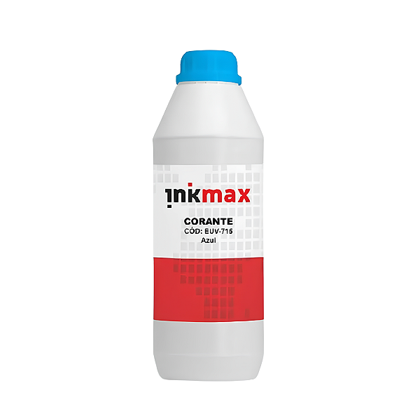 Tinta Corante Inkmax 1L – Azul - Compatível com Epson Ecotank