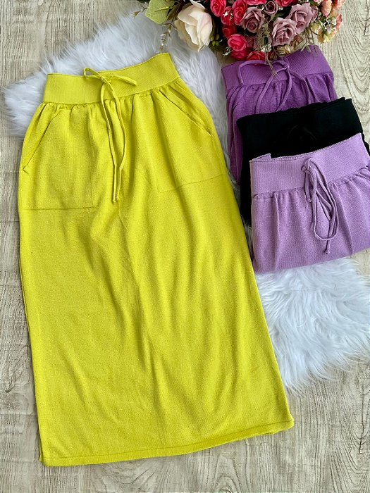 Saia longa Tricot