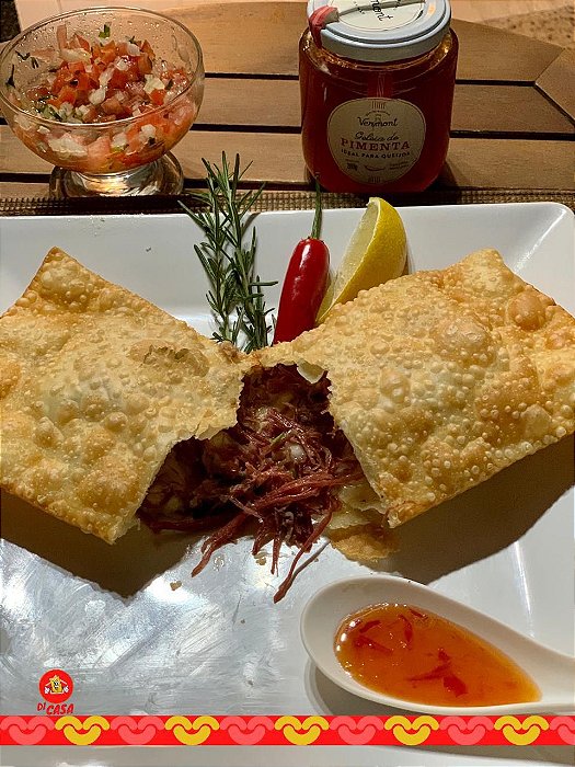 Pastel de Carne Seca c/ Catupiry