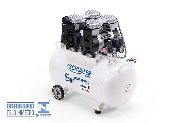 Compressor odontológico Schuster S60 Geração III