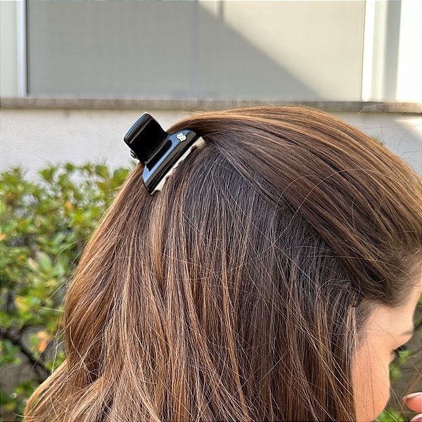 Piranha de cabelo Bianca acrílico bicolor 05 269