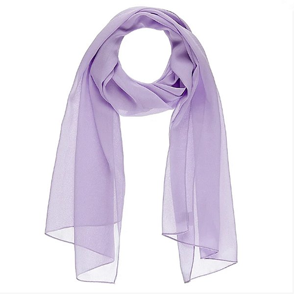 Lenço echarpe lavanda LEN-032