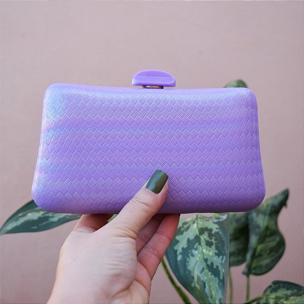 Clutch trama lavanda