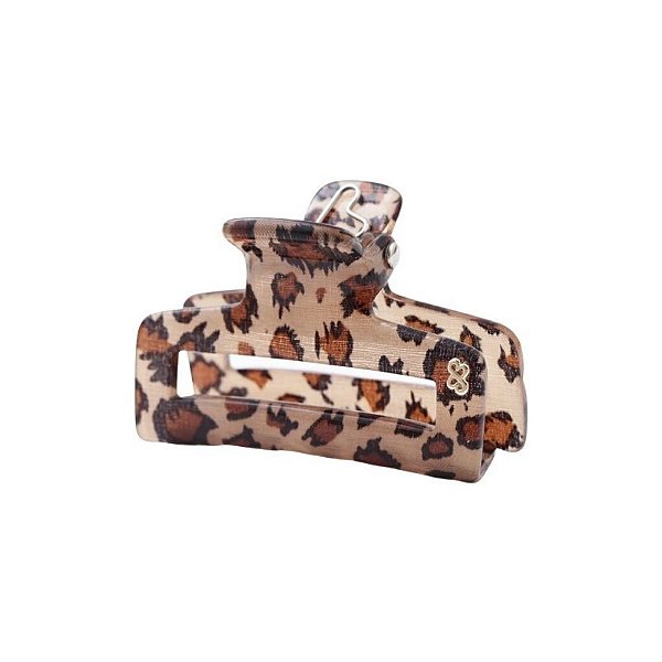 Piranha de cabelo Bianca retangular m animal print 05 288