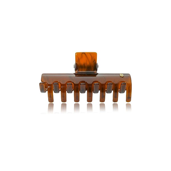 Piranha de cabelo Bianca acrílico g marrom 05 292