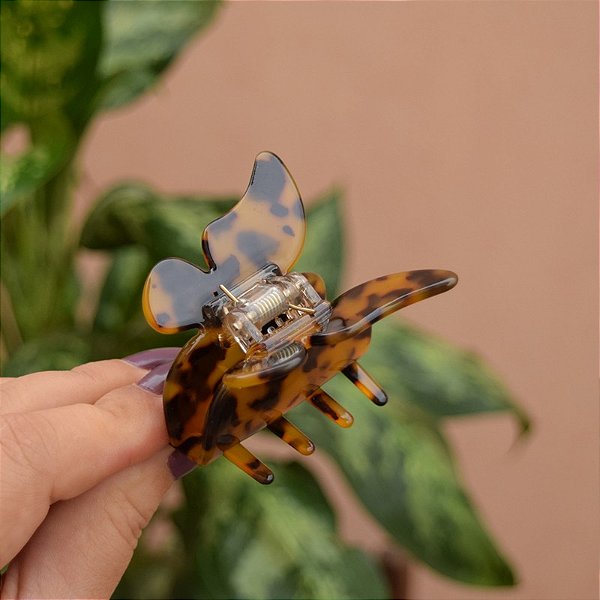 Piranha de cabelo acetato borboleta tartaruga