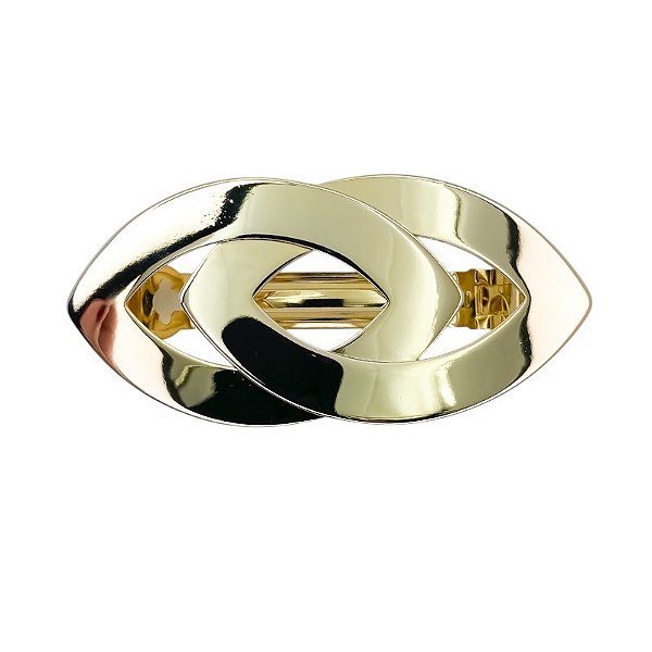 Presilha navete metal dourado