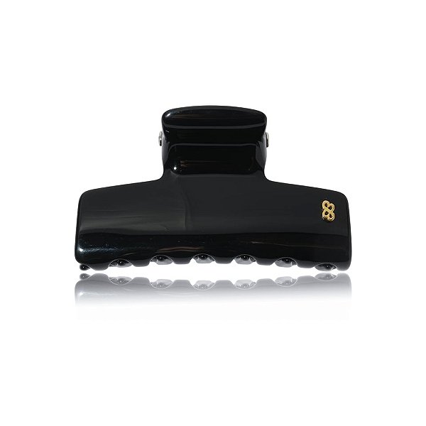 Piranha de cabelo Bianca acrílico preto 05 011