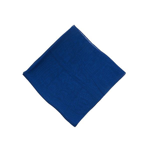 Lenço Quadrado liso azul carbono LEN-035