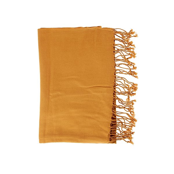 Pashimina mostarda liso 200g