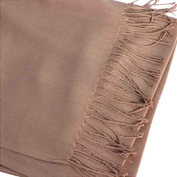 Pashimina nude rosado liso 200g