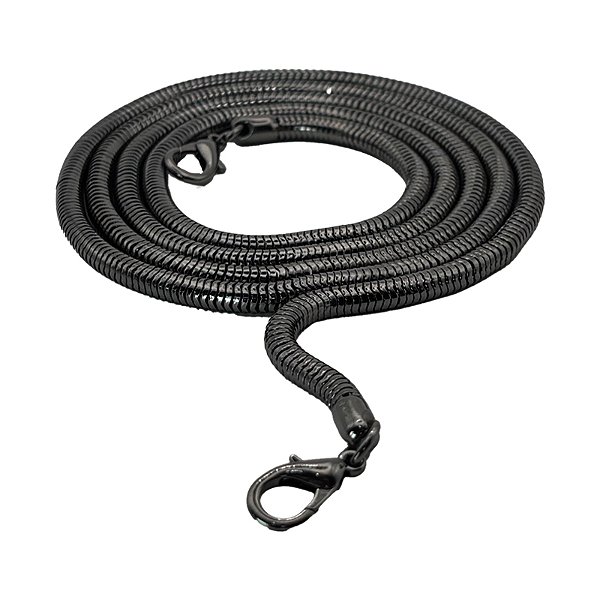 Alça para bolsa de corrente rabo de rato grafite RY2215